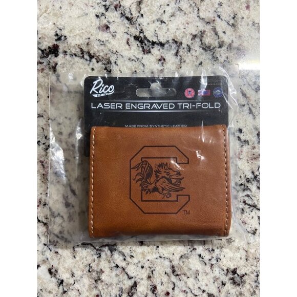 Rico Other - Rico Univeristy of South Carolina collegiate Laser Engraved Tri Fold Wallet